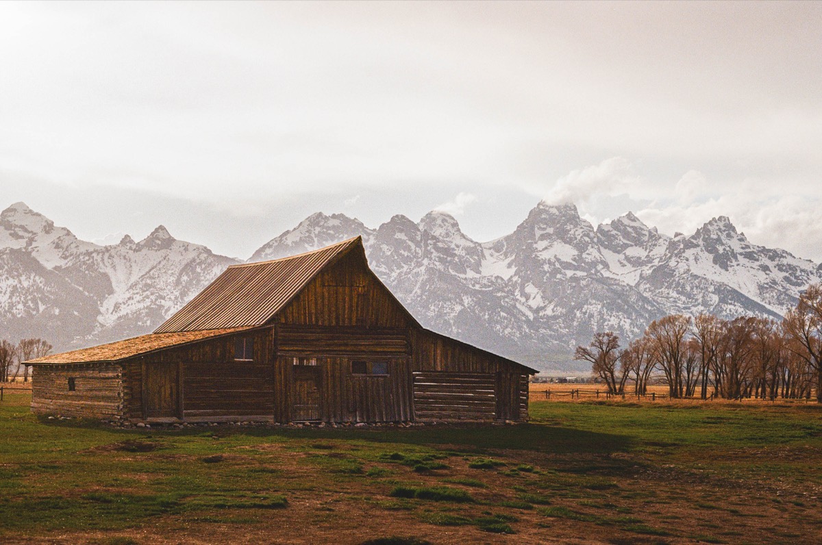 Film photograph Grand Teton